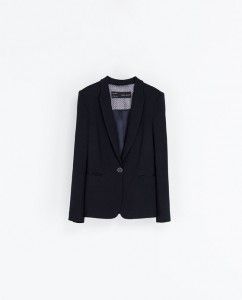 black-klein blazer zara
