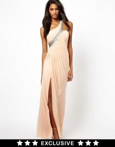 VESTIDO FIESTA ASOS LARGO